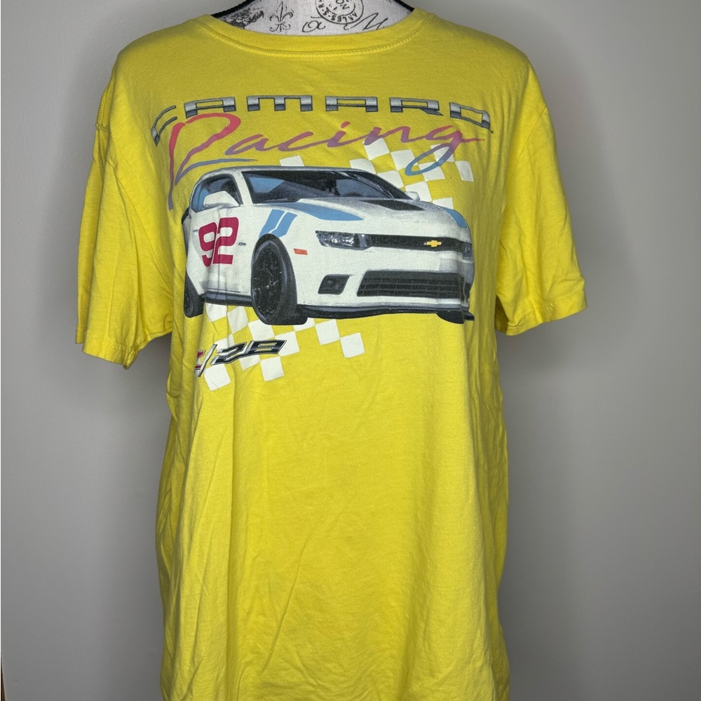 General Motors Official Camaro Racing Short Sleeve Shirt